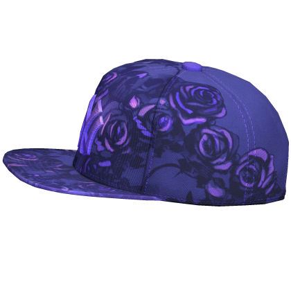 Purple Rose NY Tilted Fitted Cap Roblox item
