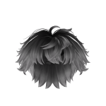Grey Messy Hair