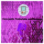 I love flamingo And Justin Timberlake