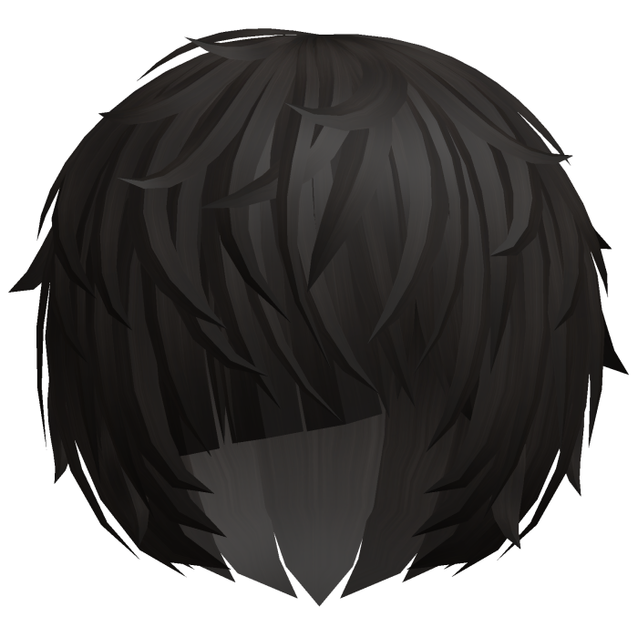 ^,…,^ dark brown messy vkei anime emo moe hair 