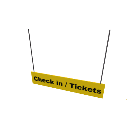 Airport Overhead Signs  [FREE]