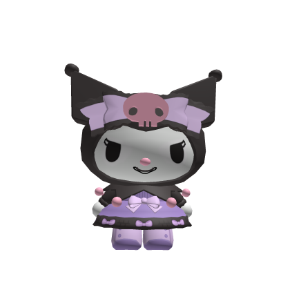 Kuromi Plushie Backpack Roblox item