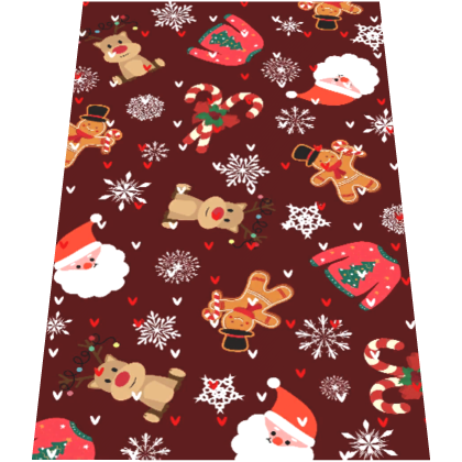 Christmas Gingerbread Man Xmas Cape