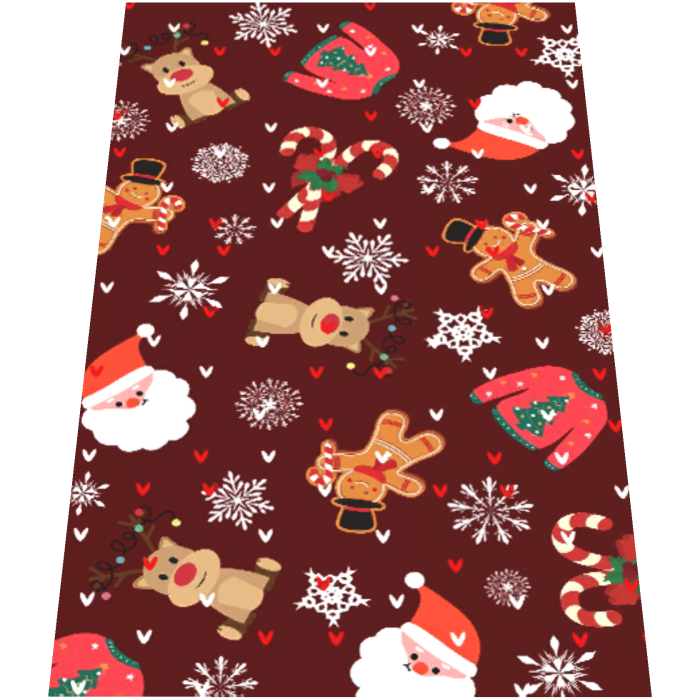 Christmas Gingerbread Man Xmas Cape