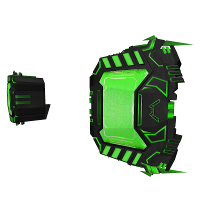 Cyber TV Titan Shoulder Blocky (Green)