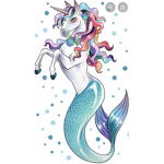 Unicorn mermaid squad