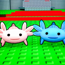 Axolotl Buddies  [2 Player Obby] icon
