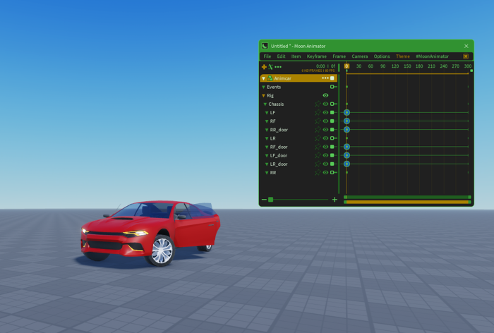 Rigged Sports Car preview 1