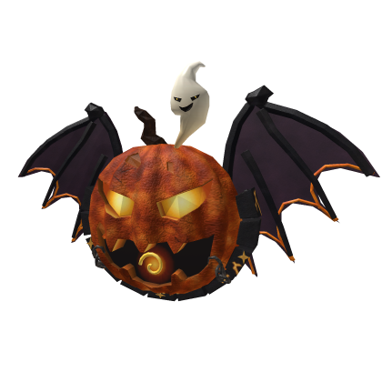 Halloween Pumpkin Bat Wings - Midnight Maw