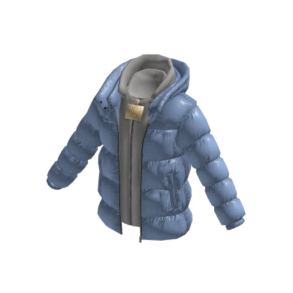 Monclizzy Jacket w/ tech fleece jewels Baby Blue | Roblox Item - Rolimon's
