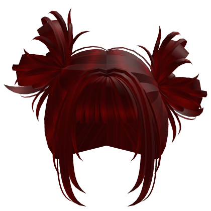 Red Pigtails W Buns thumbnail