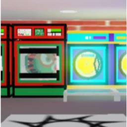 Aku Inc. and Innovation Inc. laundromat icon