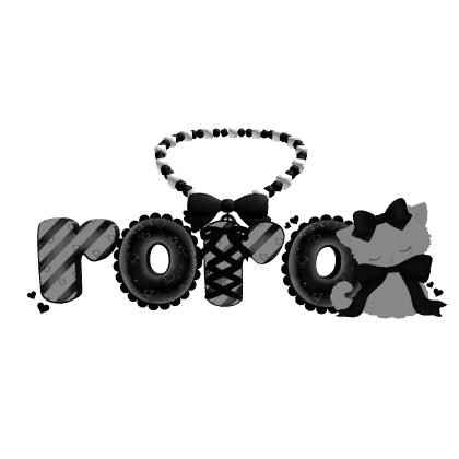 ♡ : roro cute cat bow 3.0 ৎ Roblox item