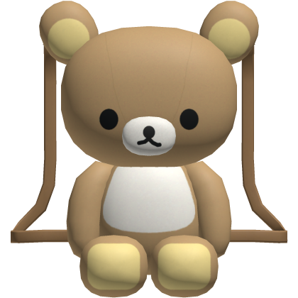 Cute Rilakkuma Bear Plushie Backpack [1.0] Roblox item