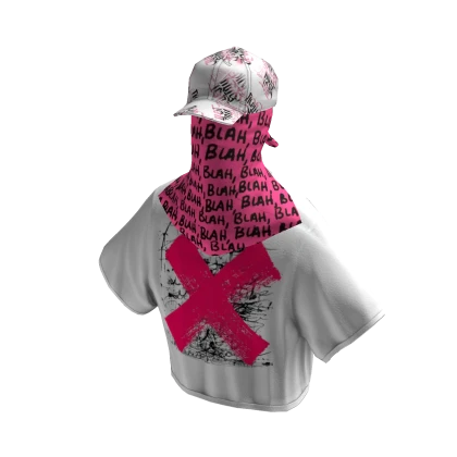 MOG - Pink Full Face Cover Riot T Shirt | Roblox Item - Rolimon's