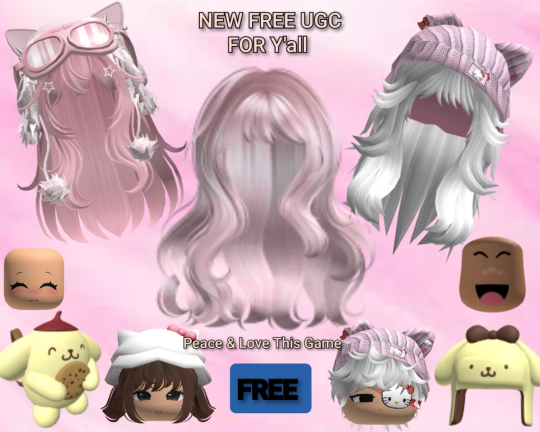 ❤️ Ugc Free Hair & easy Obby 🎀 screenshot 3