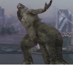 living like godzilla