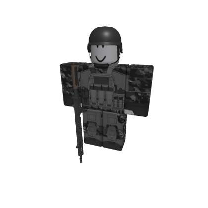 phantom forces modle with gun rig / rigged