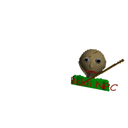 🌟 Working Baldi Npc Scary School Teacher RP