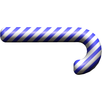 Blue Candy Cane