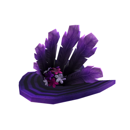 Purple Derby Hat