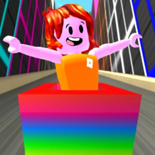 Ride A Box Down A Slide! official Roblox game thumbnail