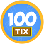 100 Tix