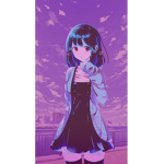 blue and pink store
