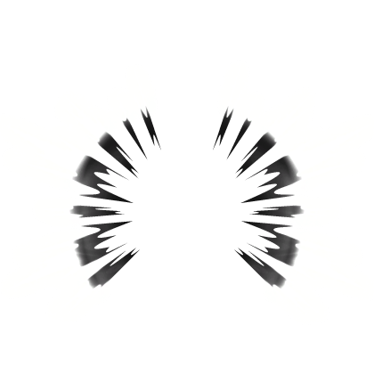 (EMISSIVE) Black and White Anime Rays Aura