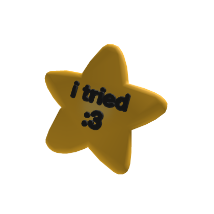 I tried :3 Star Pin