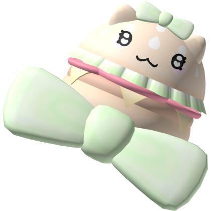 Kawaii burger hat Roblox item