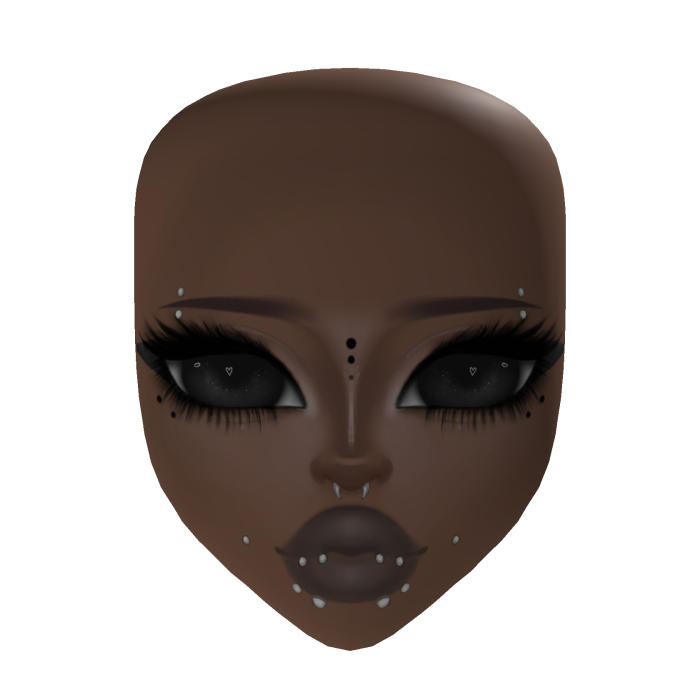 ♡ misery girl makeup ♡ 