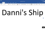 Danni"s Ship