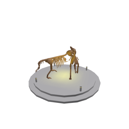 Dino Fight Statue