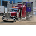 Drivers of Peterbilt Trucking