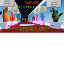 Fanmade Slap Battle Gloves [⌛ Huge Update!!]