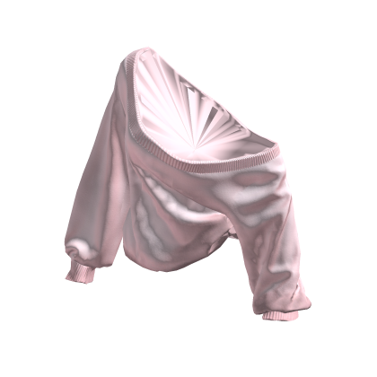 Cozy Baggy Sweater (Pink) thumbnail