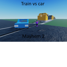 Train vs cars mayhem 2