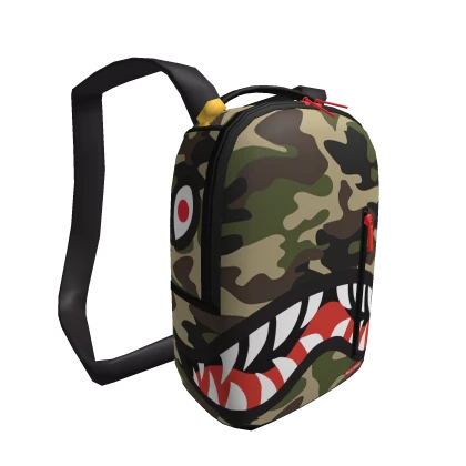 Sprayground camo shark 2025