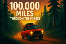 100 000 mil przez las