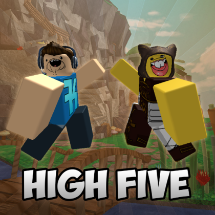 Me and Pixel High Five Roblox decal