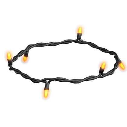 Halloween Orange Emissive Light Wreathe