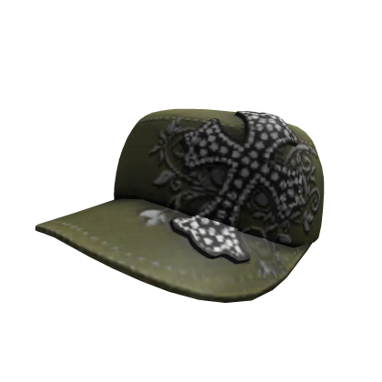 Y2K Floral Cross Cap Roblox item