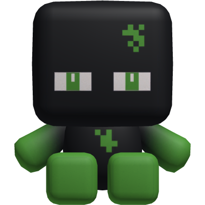 Green Ender Pixel Plushie