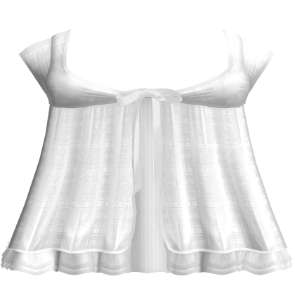 Cute White Gothic Doll Dress 