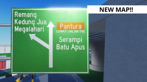 Indonesian Railroad Crossing Map Panggun Baru