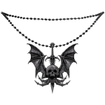 Gothic Skull Necklace