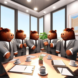 capybara meeting room