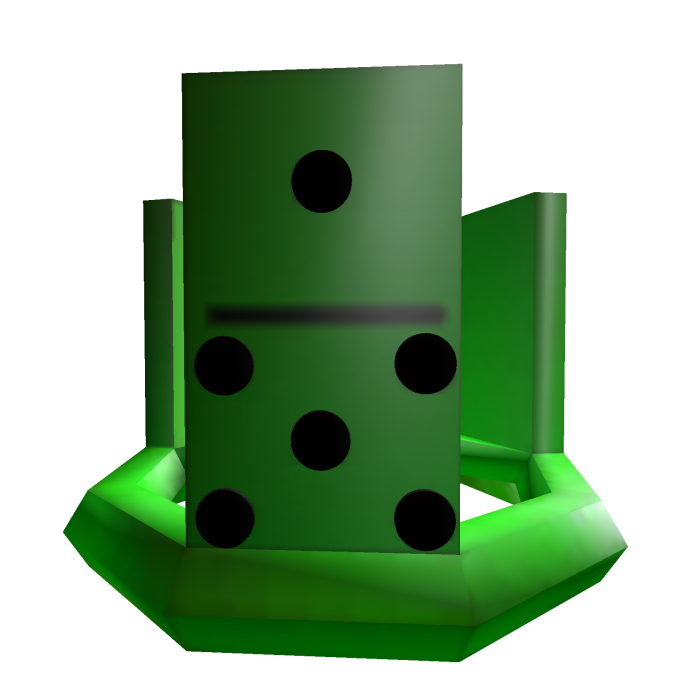 1x1x1x1's Green Domino Crown - Forsaken
