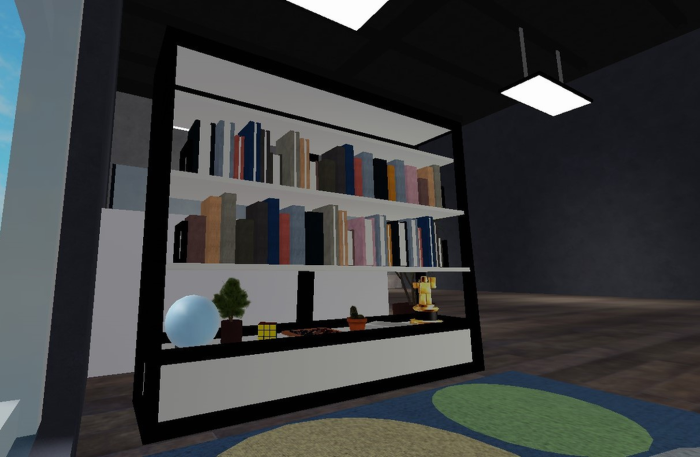 Modern Bookshelf preview 1